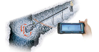 オプテック社のCMSは、危険で立ち入りが難しいエリアを三次元計測するシステムです。