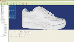 HDI 3D�X�L���i�[�ɓ������ꂽ�g���C�A���O���E�G���W���ɂ��A�J�����ŕ߂炦���摜��3D���f�������܂��B