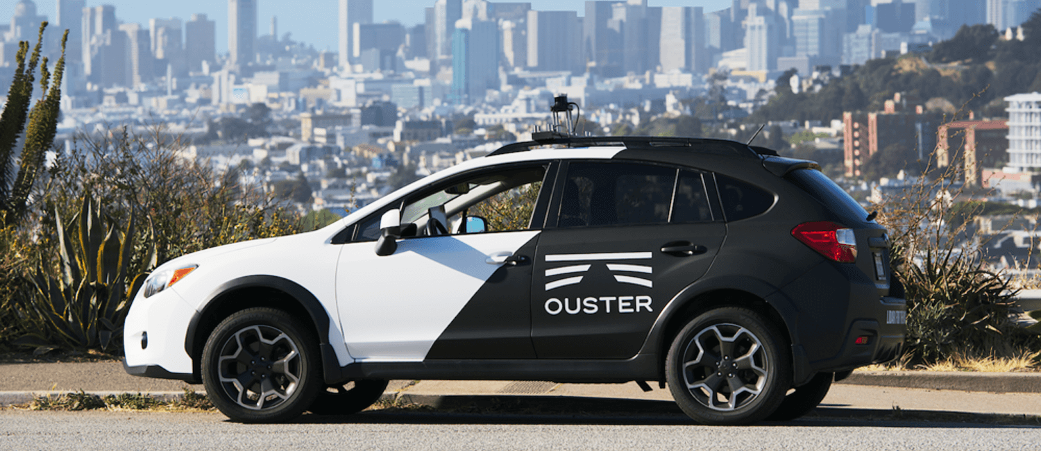 OUSTER 全方位ライダーセンサー