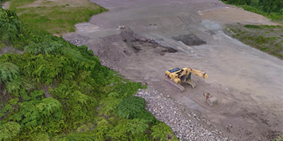 工事現場のビデオ