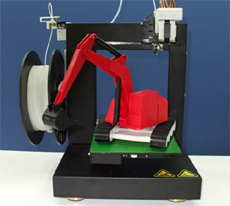 ショベルカーの3Dモデル