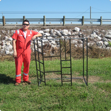 埋設機器の検査