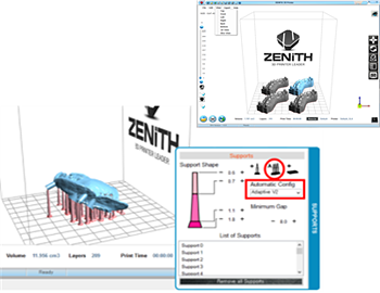 サポート作成用に豊富なコマンドを備える
